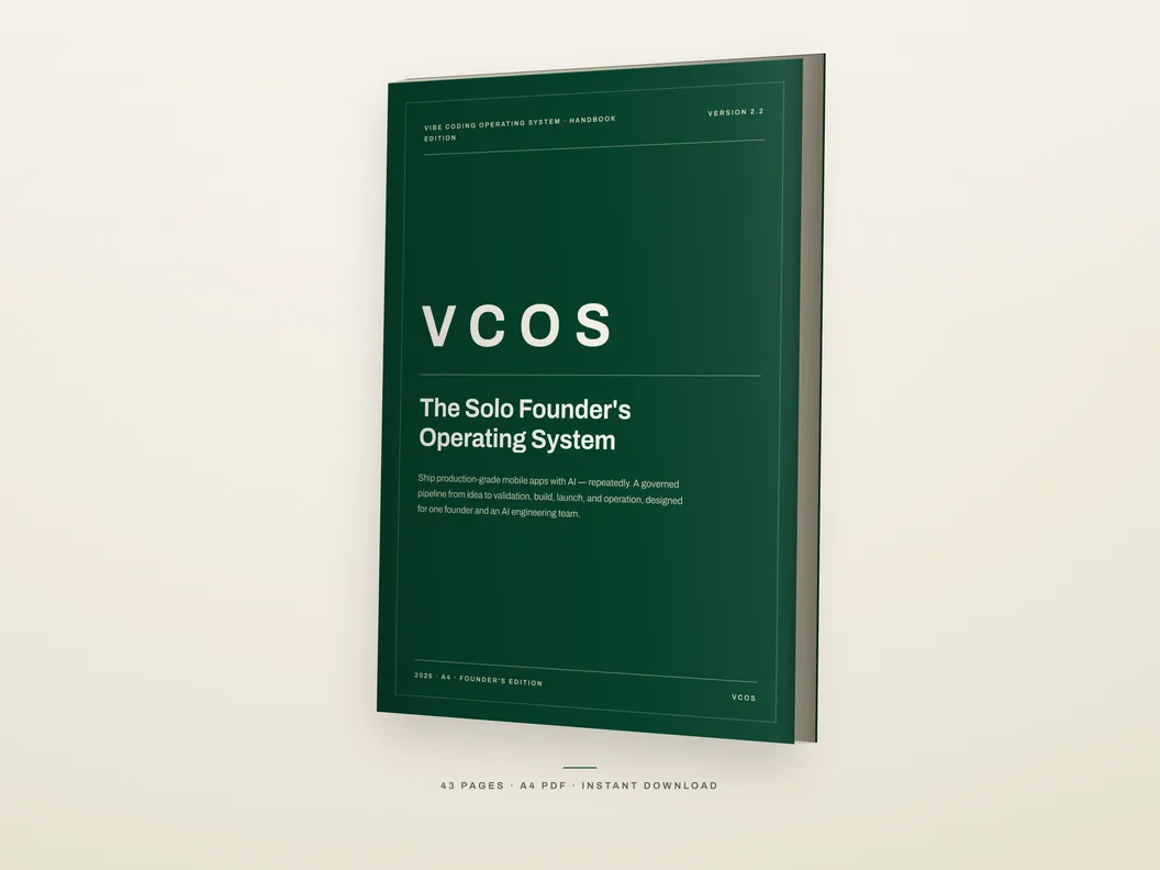 VCOS Handbook v2.2, Founder's Edition